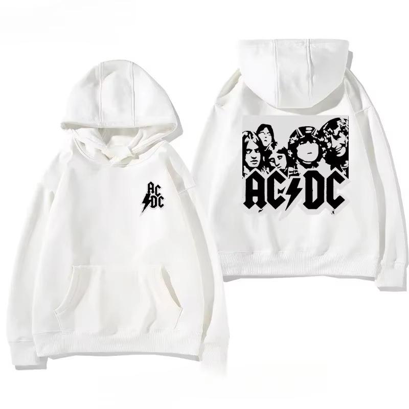 Men's Hip Hop Punk Style Hoodie - Rock Band Autumn/Winter Casual Fashion Sweatshirt