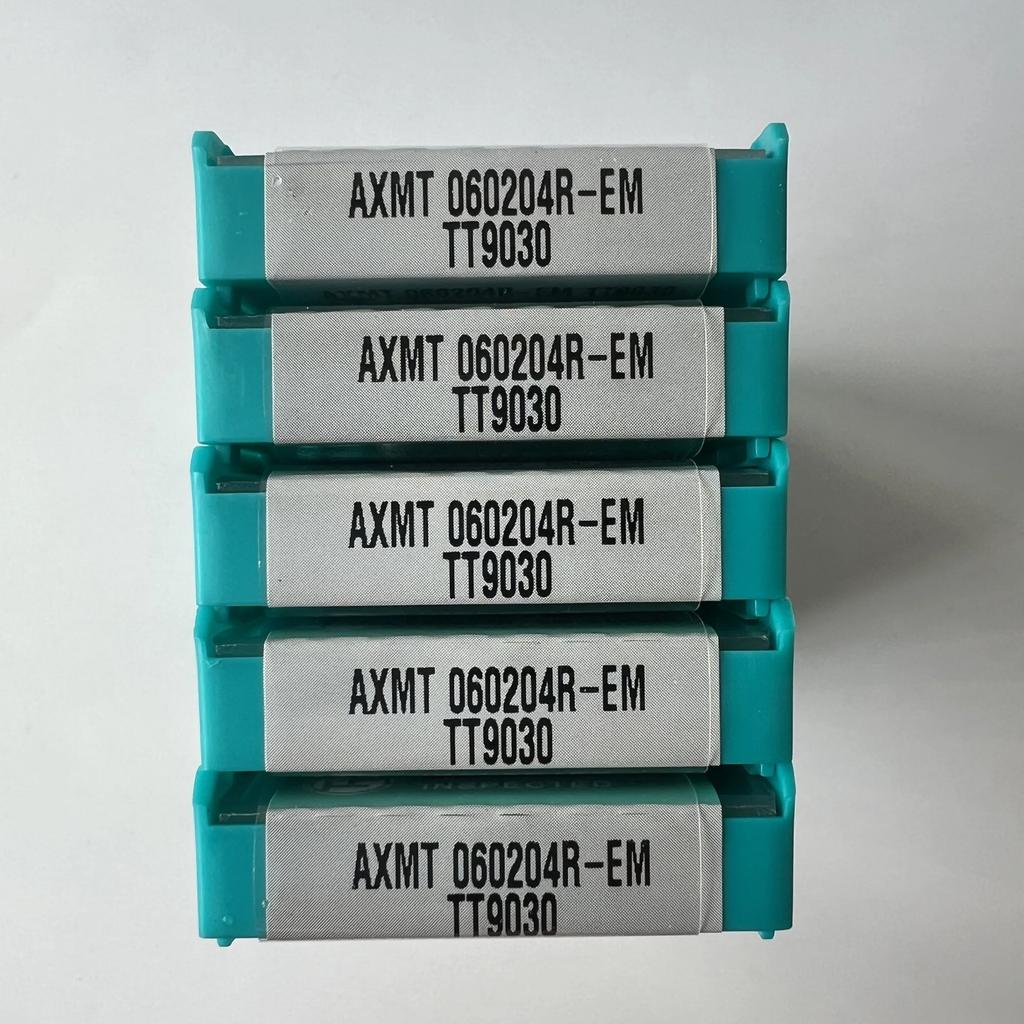 AXMT060204R-EM TT9030 / Industrial Indexable Carbide Inserts 10 Pcs
