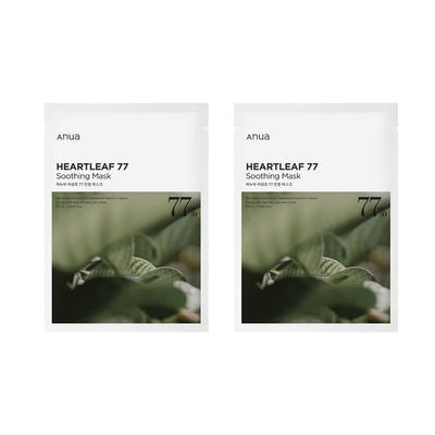 Houttuynia Cordata 77 Mask Pack, 10 Sheets, 2 Packs