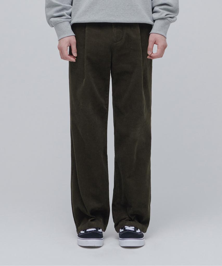 Musinsa Standard Wide Corduroy Pants [Dusty Khaki]