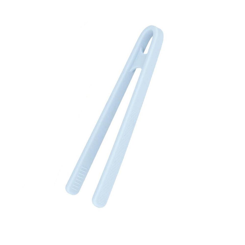 New Silicone Food Tongs Non-slip Long Handle Cooking Tongs Mini Serving Tongs Kitchen Cooking Tools синий