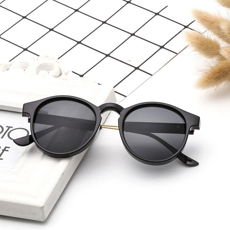 Sunglasses Retro Round Female Male Brand Design Transparent Female Sunglasses Men And Women Sunglasses Uv400