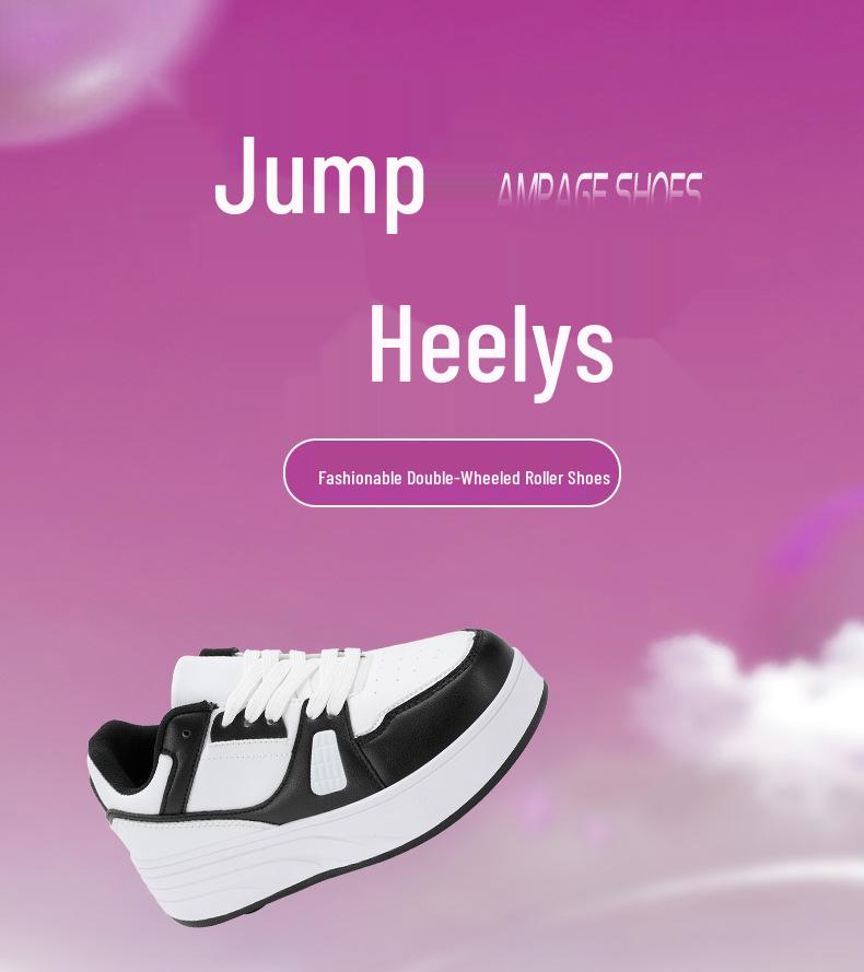 Ultra-Light Detachable 4-Wheel Roller Skates for Kids and Adults