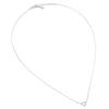 Heart Pendant Necklace 925 Sterling Silver Necklace Stylish Romantic Women Girl Necklace for Daily Party