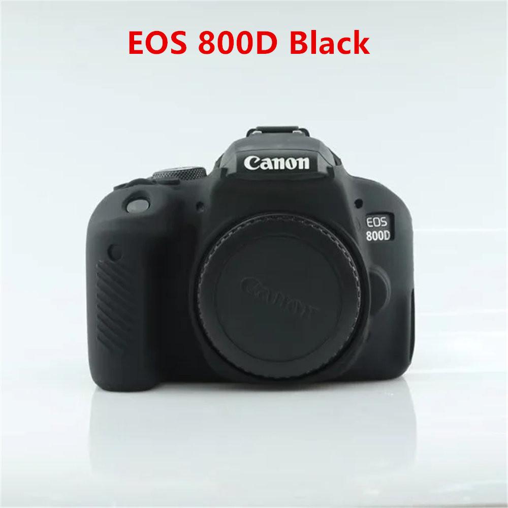 Soft Silicone Armor Camera Body Case For Canon EOS 600D 650D 700D R10 R7 RP R6 R 7D 77D 5D3 5D4 6D 80D 70D 6DII 1500D 1300D 200D