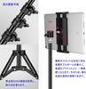 tablet tripod stand for online and even lying Features a sturdy a reinforced and a stable bed Compatible with iPad Android Fire and iPhone and