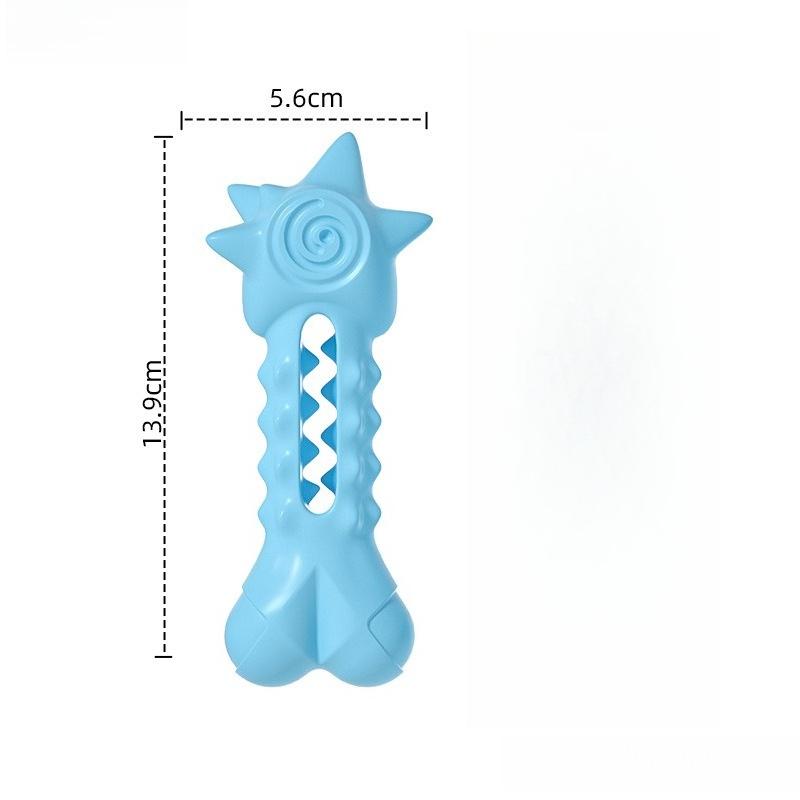 1Pcs Floating Star Shape Biting Glue Stick Pet Toy Supplies Gnawing Dogs GrindingTeeth Cleaning Consumes Energy