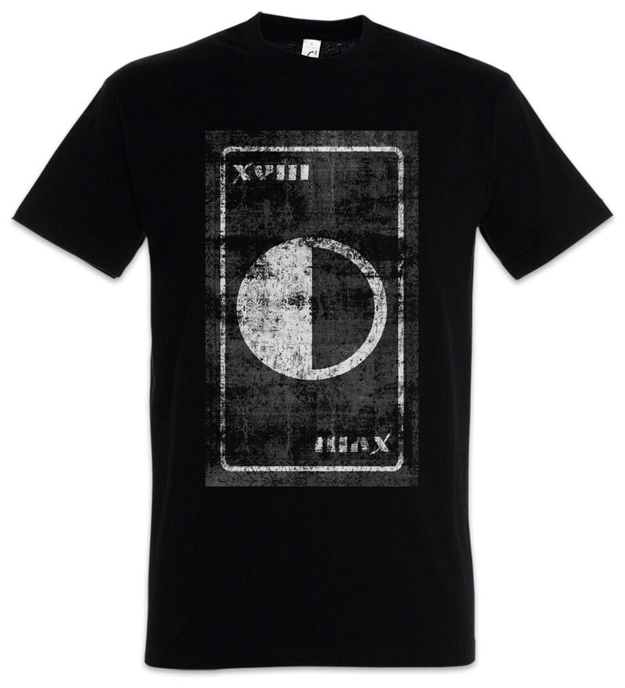 

Tarot The Moon T-Shirt Card Cards Symbol Sign Logo Insignia XL