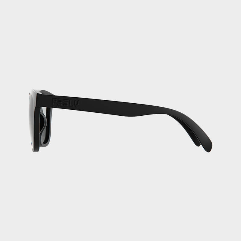 Pilli Neon Pastel Sports Sunglasses L Size (Matte Black)