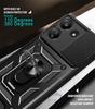 For Xiaomi Poco C65 Case Slide Camera Lens Armor Funda For Poxo Poko Pocco Little C65 C 65 4G Magnetic Holder Ring Protect Cover