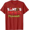 Santas Favorite Paramedic Christmas Xmas Gifts TShirt 100 Cotton ONeck Summer Short Sleeve Casual Mens Tshirt Size S3XL