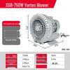 High-Pressure 220V Vortex Air Pump: Industrial Blower & Fish Pond Aerator