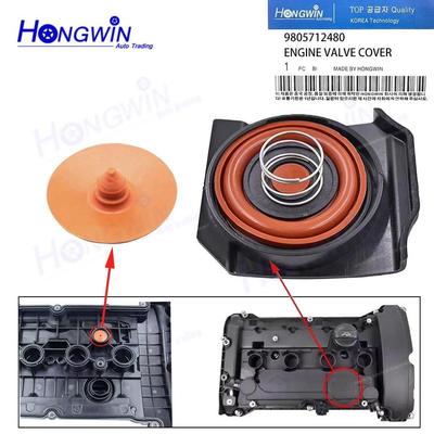 JUEGO 9805712480 9812071480 Kit de Reparación de la Tapa de la Válvula PCV Para Citroen C4 C5 DS3 1.6 Peugeot 207 208 308 508 RCZ 9812828980 9807146180