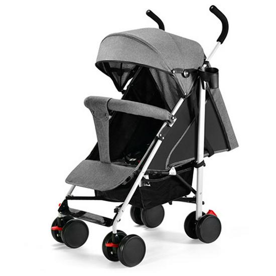 Lightweight Folding Baby and Toddler Umbrella Stroller with Recline Feature