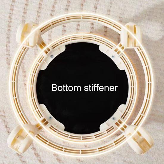 Yousheng Low Rolling Stool with 360 Degrees Swivel Wheels Faux Leather Cushion Roller Seat Heavy Duty Rotating Mini Chair Seating Stool