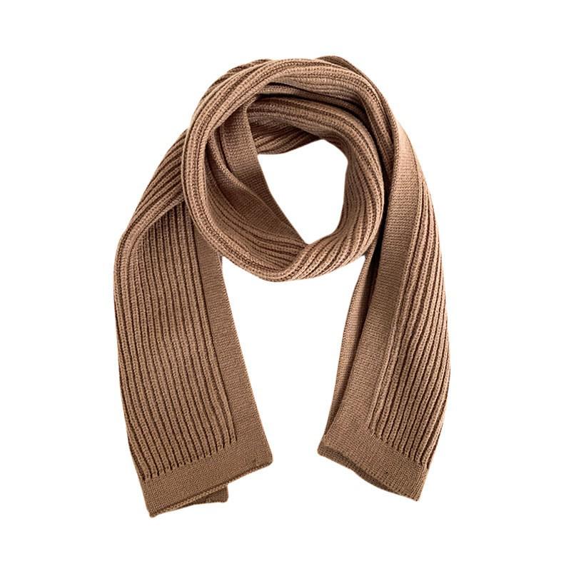 

Wuli Bu Yi Девочки Толстый Вязаный Зимний Шарф - Теплый Ветрозащитный Шерстяной Утеплитель Шеи для Детей One Size (20*125cm)