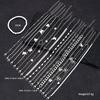 20 Pcs/Set Fashion Metal Butterfly Heart Pendant Anklets Set Bohemia Vintage Pearl Foot Bracelet Beach Woman Jewelry Gifts 2026