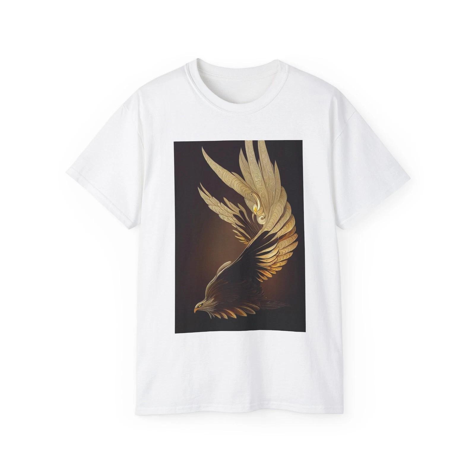 Hawk Bird Nature Prey Hunter Predator | Custom Graphic T-Shirt S