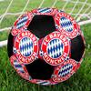 FC Bayern Munich Indoor Soccer Ball Colorful Machine Stitched PVC Size 5 Team Training Competition Ready Durable High-Bounce Cool Sports Gift