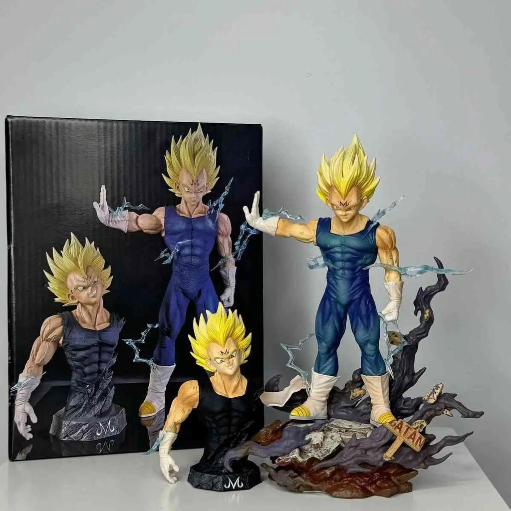 22cm Dragon Ball Z Figure Majin Vegeta Anime Figurine Action Figures Pvc Model Statue Decoration Collection Toys Kids Gifts