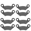 Motorcycle Front and Rear Brake Pads For POLARIS 325 400 Hawkeye 500 550 570 850 1000 Sportsman Touring XP Scrambler