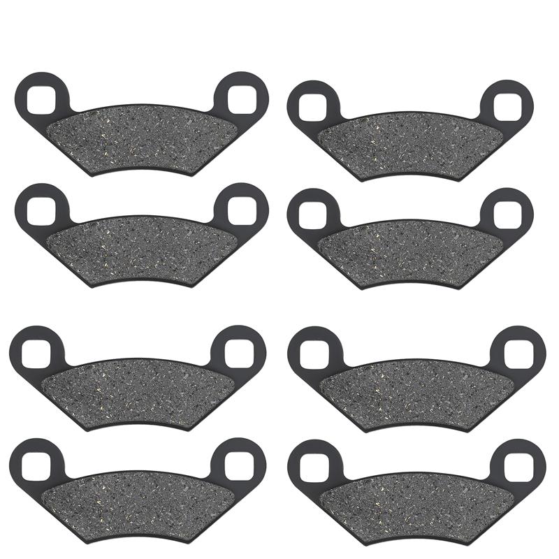 Motorcycle Front and Rear Brake Pads For POLARIS 325 400 Hawkeye 500 550 570 850 1000 Sportsman Touring XP Scrambler