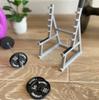Barbell Pen Holder Desk Top Personality Ink Fountain Pen Storage Holder Pencil Display Student Stationery Squatrack Pen Stand