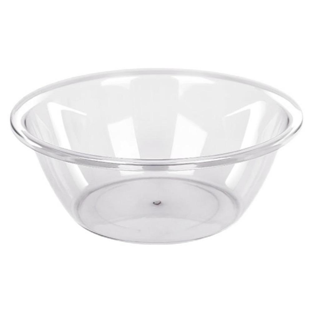 33*12cm Chiuvetă Rotundă Plastic Cadă de Spălat Plastic Chiuvetă Transparentă Uz Casnic 33*12cm white