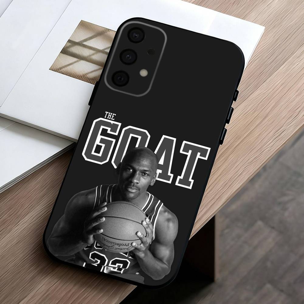 Basketball M-Michael J-Jordan-N Phone Case For Samsung Galaxy A73,A72,A71,A70,A53,A52,A51,Others Soft Black Shell