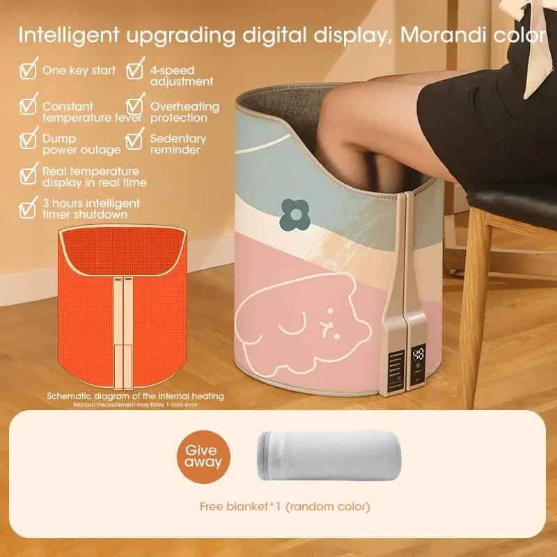 

Электрический обогреватель для ног, складной портативный регулируемый термостат, грелка для ног для домашнего офиса, согревающая подушка для ног, зимняя подушка EU