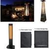 Heater Cover Waterproof UV-Resistant Shield Winter Anti-UV Windproof Heater Covers For Outdoor Garden Yard Pathway Backyard