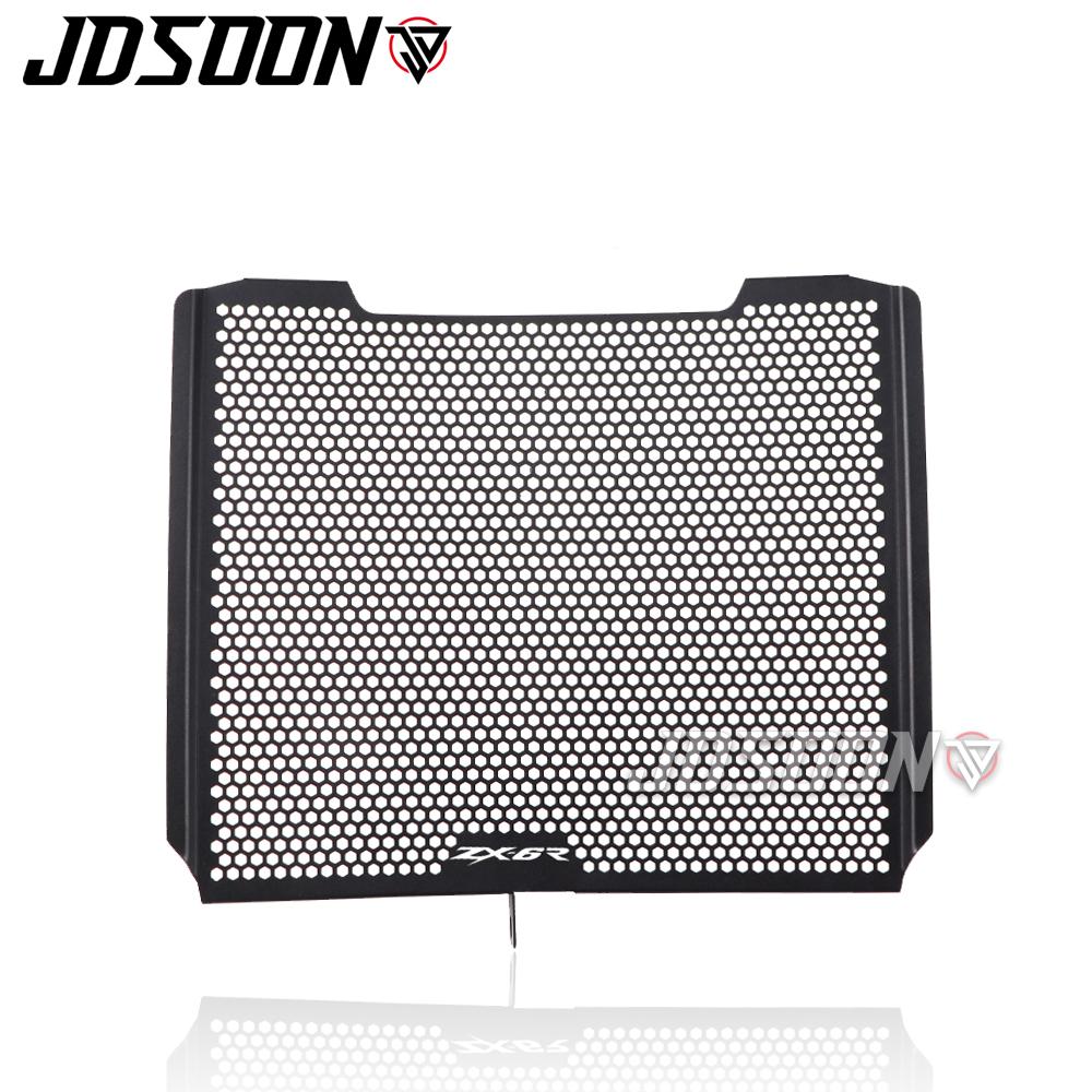 Motorcycle Radiator Guard Grille Cooler Cover For Kawasaki ZX6R NINJA ZX6R ZX-6R ZX636 / KTR 2009-2020 2021 2022 2023 2024 2025 ZX-6R logo