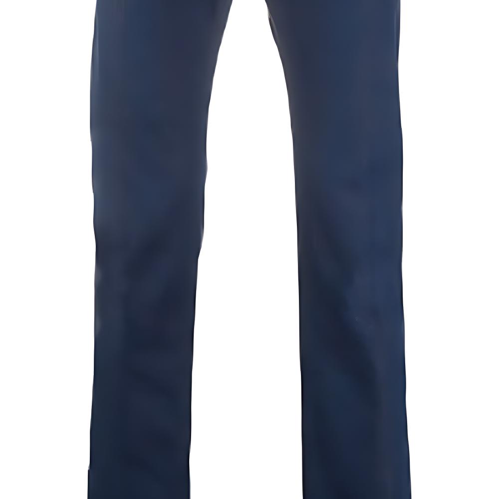 Versace Jeans Men's Blue Moderate Straight Fit Pants A88702-1F00657-1D100