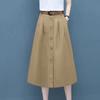 Women's Fashion Casual Skirt Solid Color Print Summer Spring Short Skirt