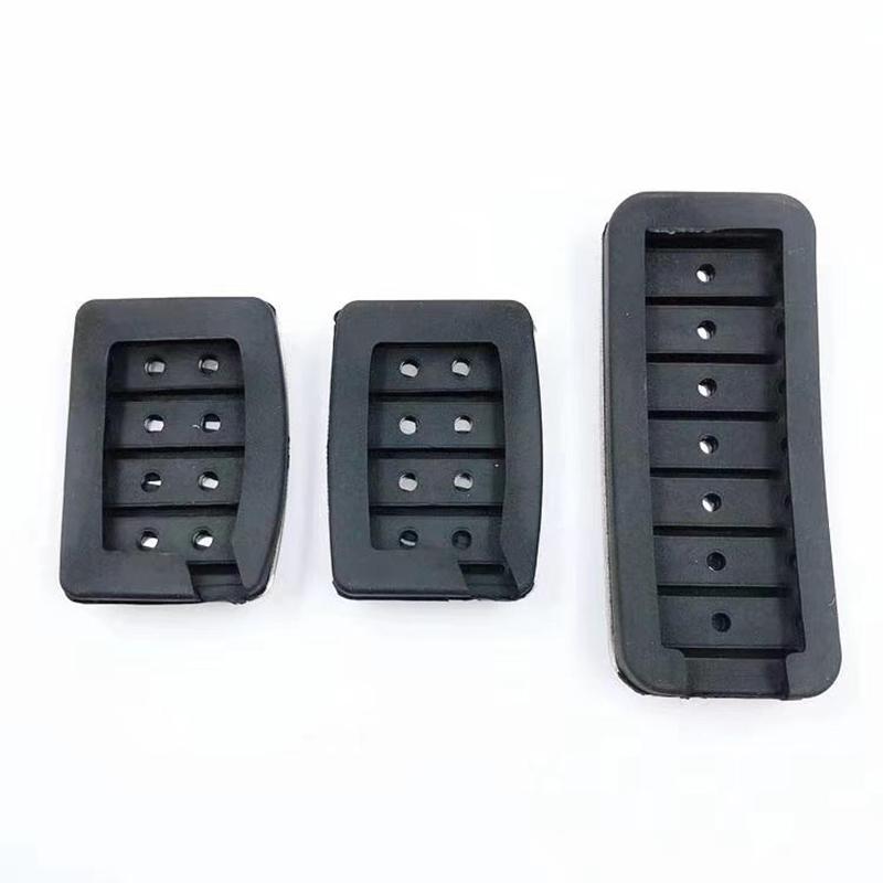 Edelstahl Auto Gaspedal Öl Bremspedal Kupplungspedal Abdeckung für Suzuki Vitara SX4 S-Cross Scross 2015 2016 2017 2018