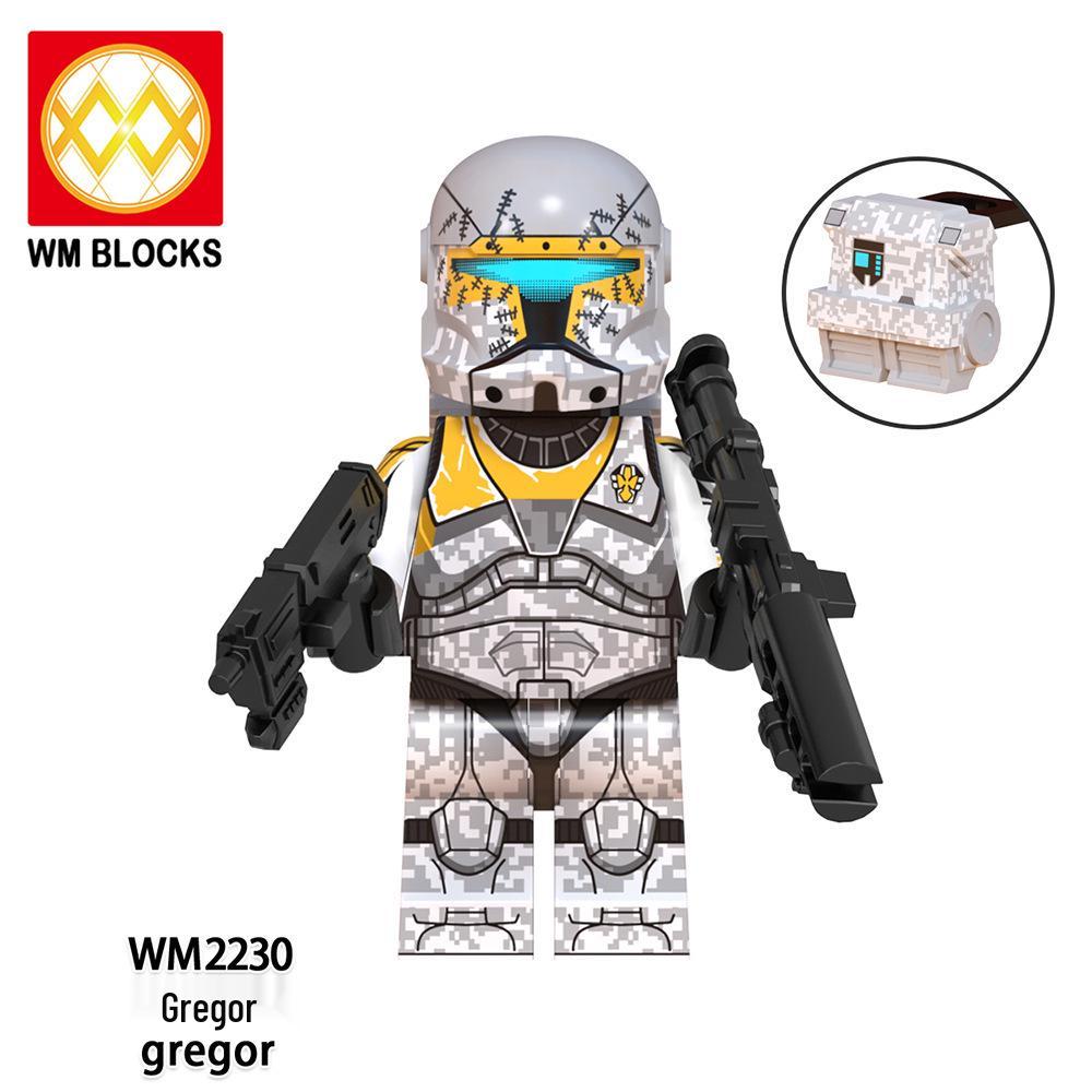 Серия «Планеты» WM6124: Набор минифигурок Gregor Valka Assault Team