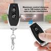 433MHz Matal Two Buttons RF Wireless Learning Code Remote Control Transmitter