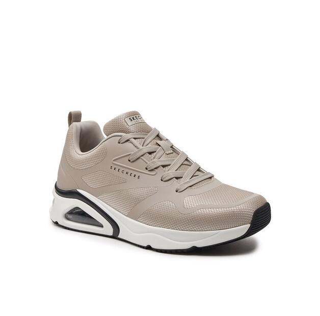 Мужские кроссовки Skechers Tres-air uno-revolution-airy 183070, nat бежевые