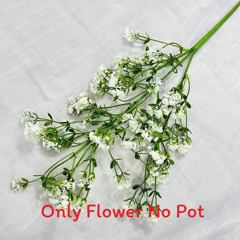 Paniculata Gypsophila L Faux Plastic Flowers For Wedding Arch And Decor Home