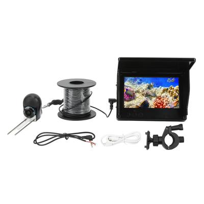 Fishing Camera 5 Inch HD Display 12V 0.34MP Clear Bright Underwater Fish Finder for Fishing