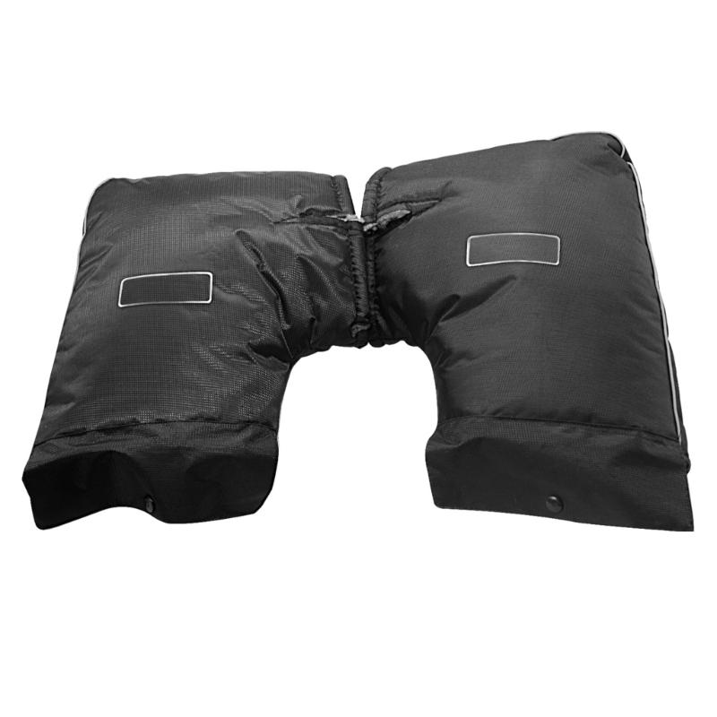 ATV-Zubehör Schneemobil Handwärmer Handschuhe für Herren, Winter Wasserdichte Lenker-Fäustlinge für Motorrad