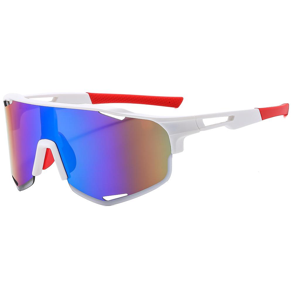 Cross Border New Outdoor Cycling Glasses Men Women Windproof Colorful Polarized Sunglasses Sports Goggles Hiking