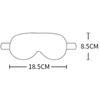 50PCS/Lot Reusable Eye Bandages Soft Masks Black Shade Patches Blindfold Sleep for Night Travel On Eyes Sleeping Cover