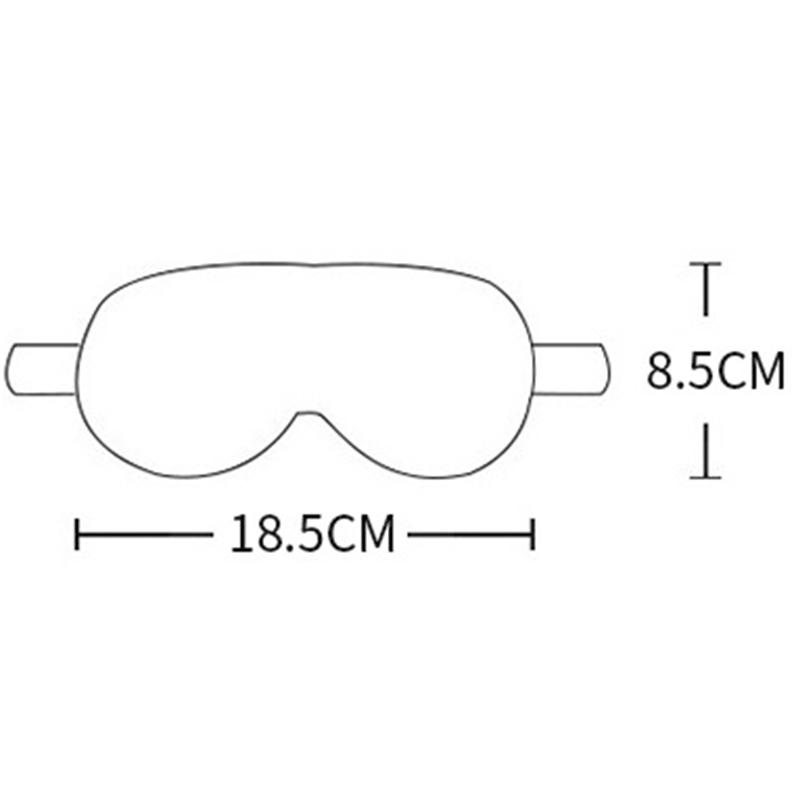50 Teile/los Wiederverwendbare Augenbinden Weiche Masken Schwarz Schatten Patches Augenbinde Schlaf für Nacht Reise auf Augen Schlafen Abdeckung