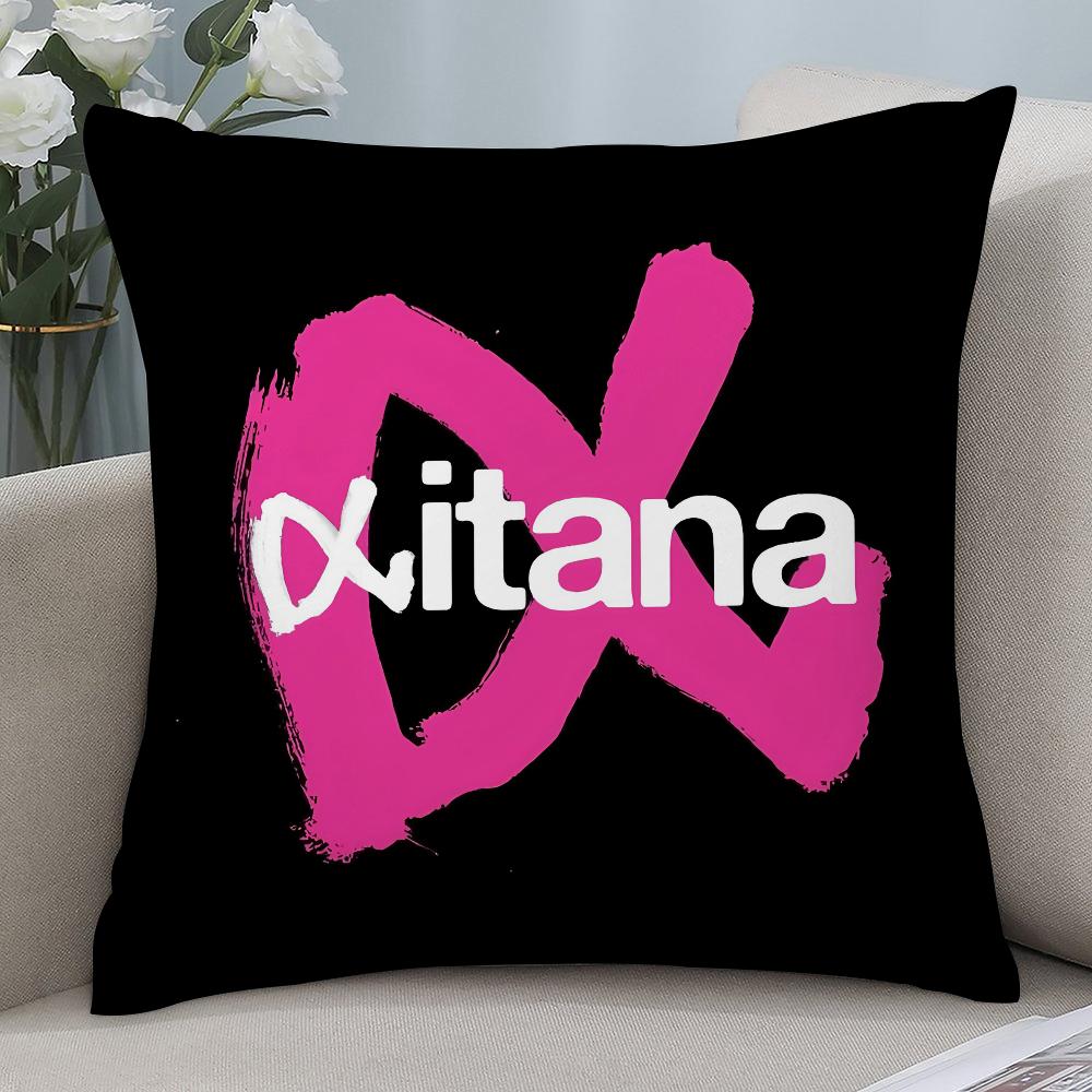 Singer A-Aitana Alpha Pillow Case Short Plush Pillow Covers Sofa Decorative Gift Home Double-sided Printing Cushion Cover