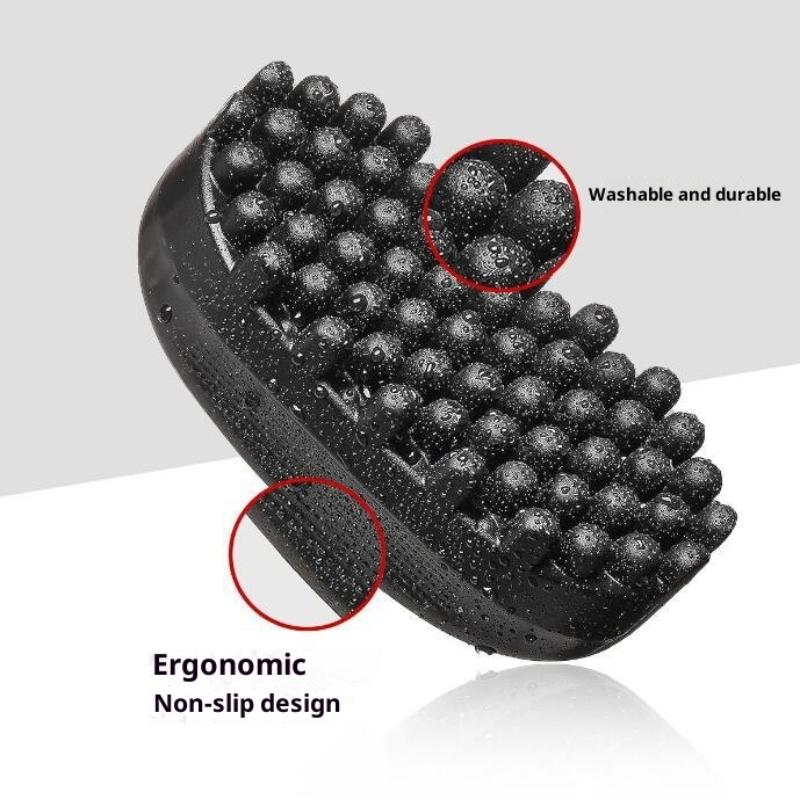 Tpe Magic Twist Hair Brush Mini Portable Easy-Rinse Durable Unisex Hair Comb For Curly Hair Hairdressing Tools