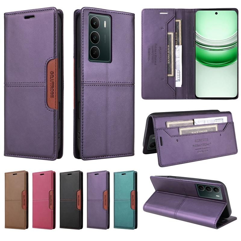For Realme C75 4G Case Flip Leather Phone Case On For Oppo Realme C75 4G RMX3941 Wallet Magnetic Cover RealmeC75 C 75 Etui Capa