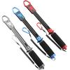 Luasia Aluminum Alloy Fish Clip, an Extended Fish Control Tool with Ruler and Counterweight Push Rod for Outdoor Fishing Enthusiasts.