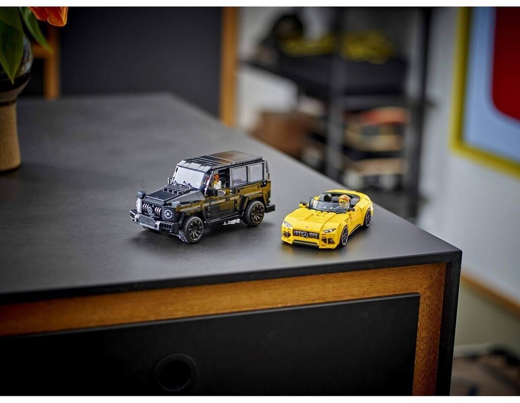 LEGO Constructor Speed Champions – Mașină – Mercedes – AMG G 63 & Mercedes – AMG SL 63 (76924)