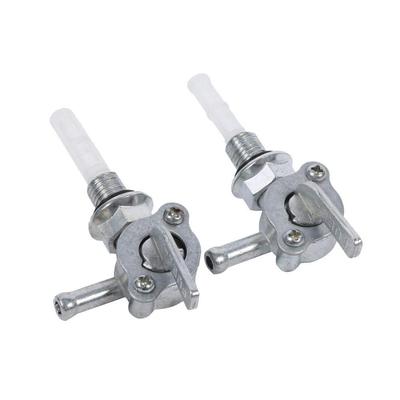 Fuel Cock for Motorcycles, Fuel On/Off Switch, Fuel Cock, Small, Convenient, Gasoline Cock, Aluminum,